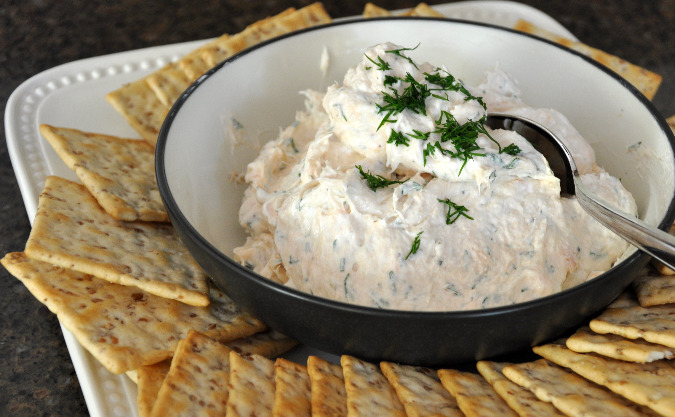 Smoked salmon spread