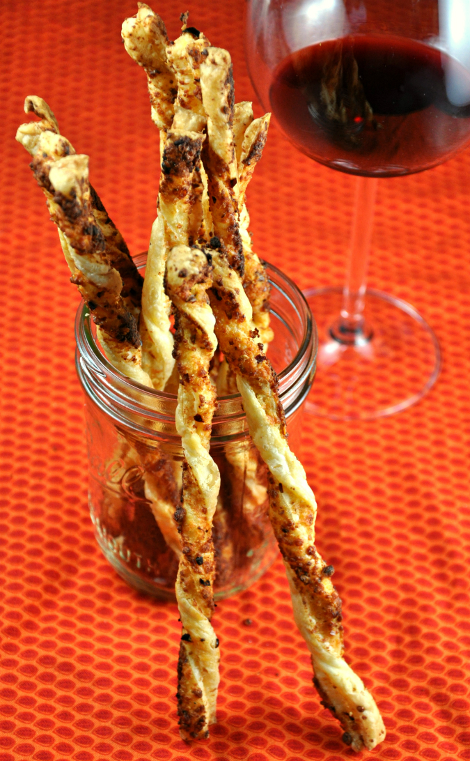 Spicy Cheesy Parmesan Pecorino Cheese Straws