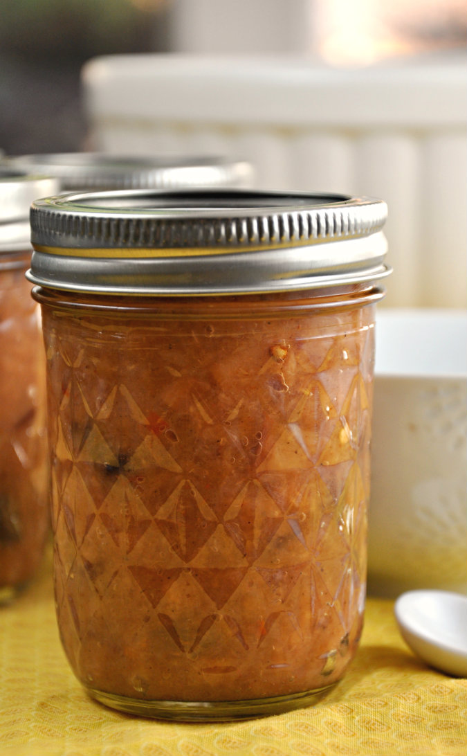 Spicy Quince Chutney