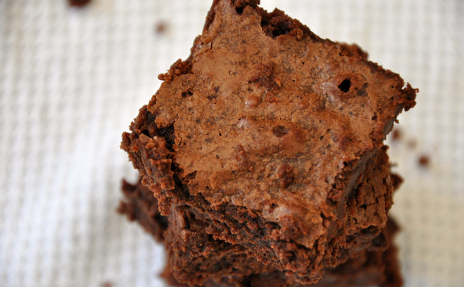 Fudgy chocolate brownies