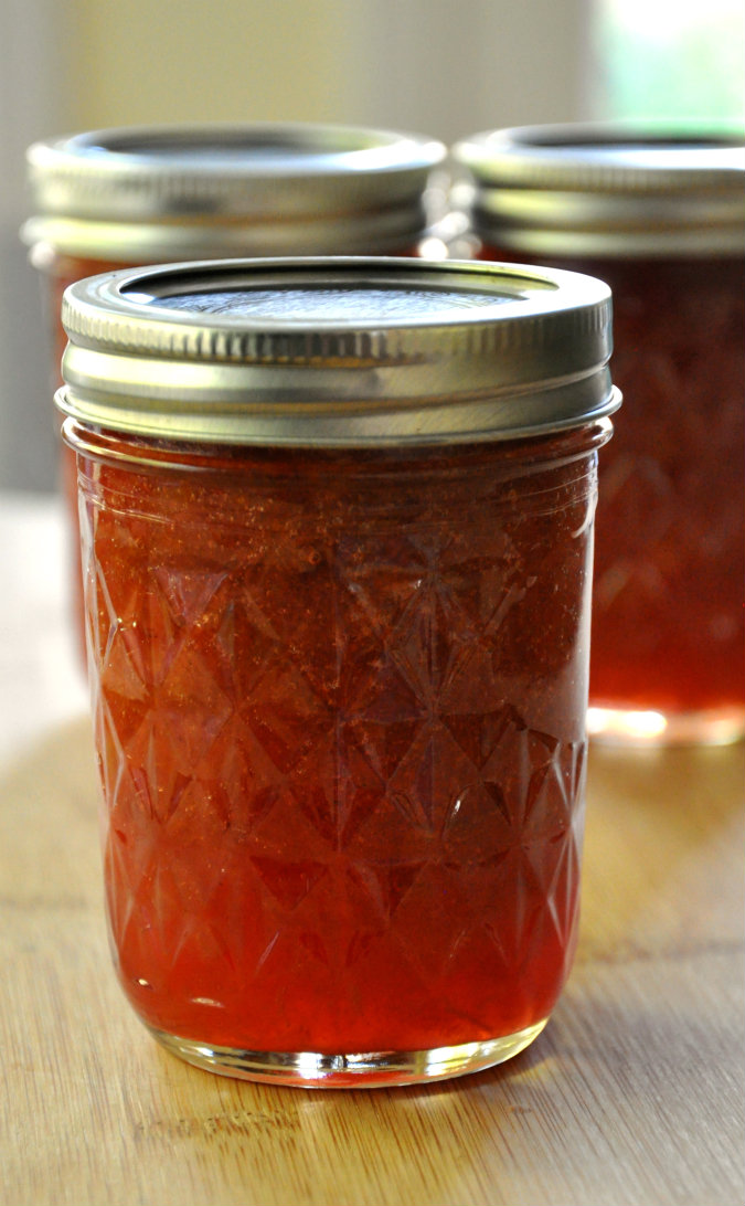 Rhubarb Orange Ginger Jam