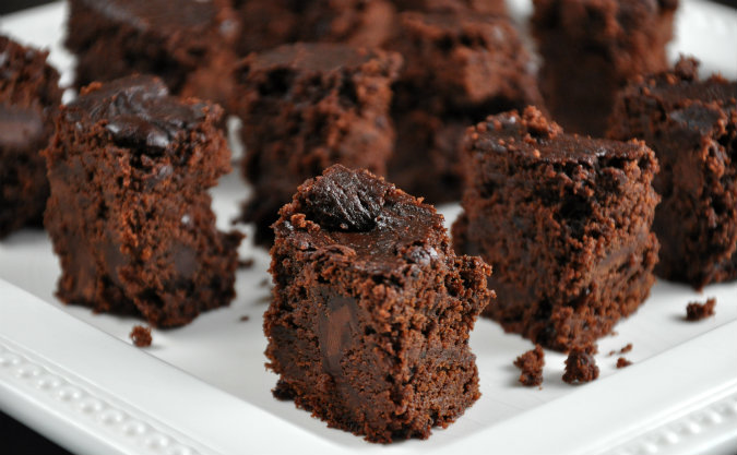 Slow Cooker Triple Chocolate Brownies