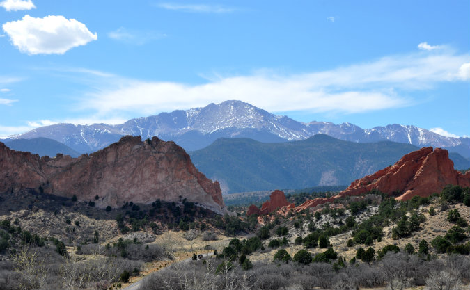 Muted Monday: Purple Mountain Majesties