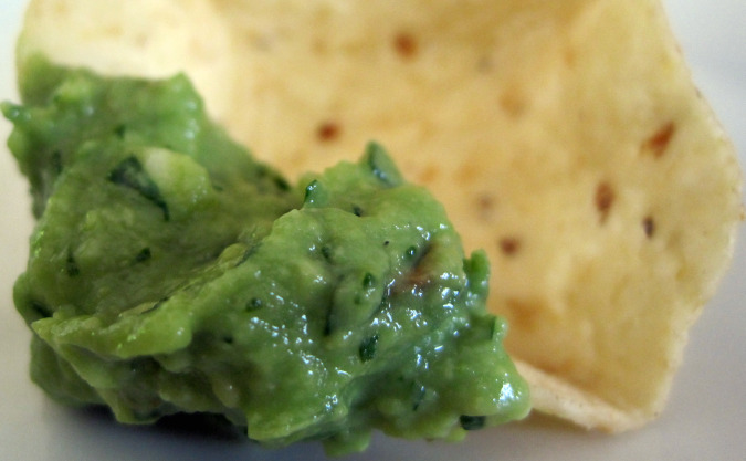 Cilantro guacamole