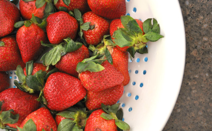 Strawberry Cardamom Compote with Lime