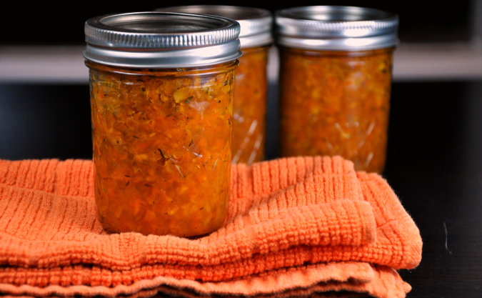 Spicy Carrot Ginger Chutney