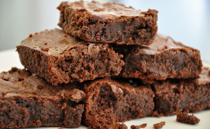 Fudgy chocolate brownies