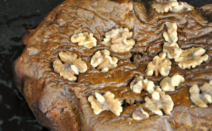 Slow Cooker Pumpkin Bread with Walnuts