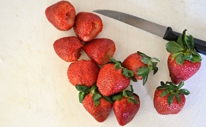 Strawberry Cardamom Compote with Lime