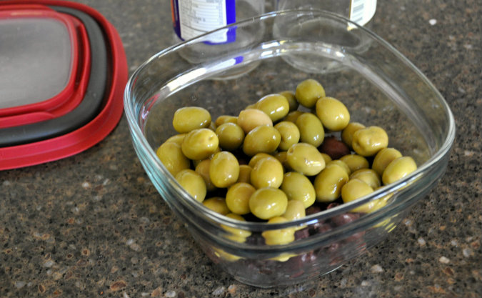 Lemon Marinated Olives with Rosemary, Coriander, and Fennel