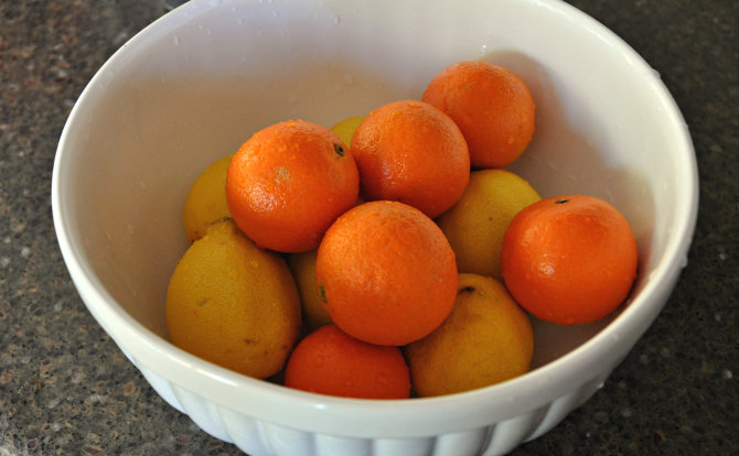 Lemon Clementine Chutney with Cranberries