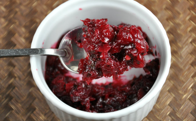 Can It Up: Fresh and Dried Cranberry Salsa