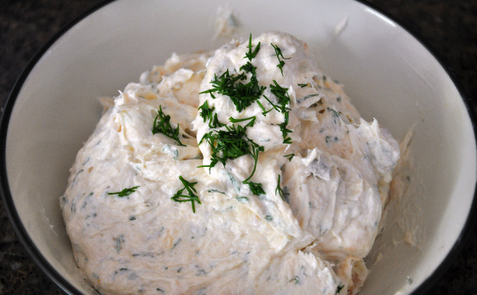 Smoked salmon spread